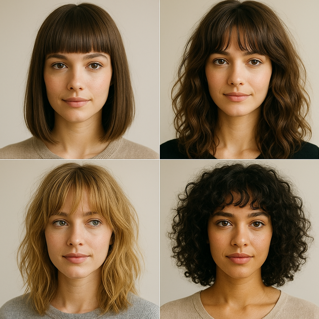 Jak stylizować grzywkę – pomysły na każdy typ włosów