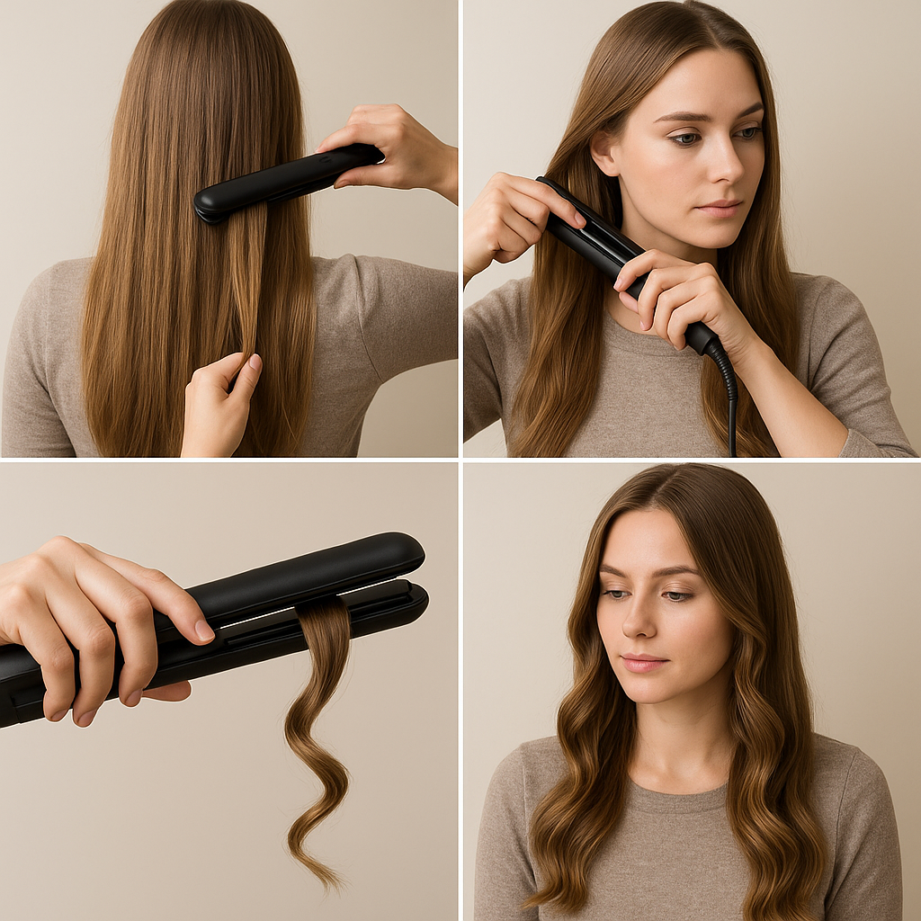 Jak zrobić loki prostownicą – instrukcja krok po kroku