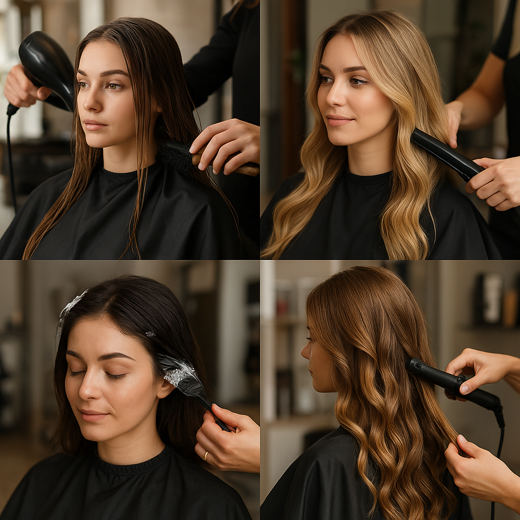 Jakie są najpopularniejsze zabiegi fryzjerskie w salonach