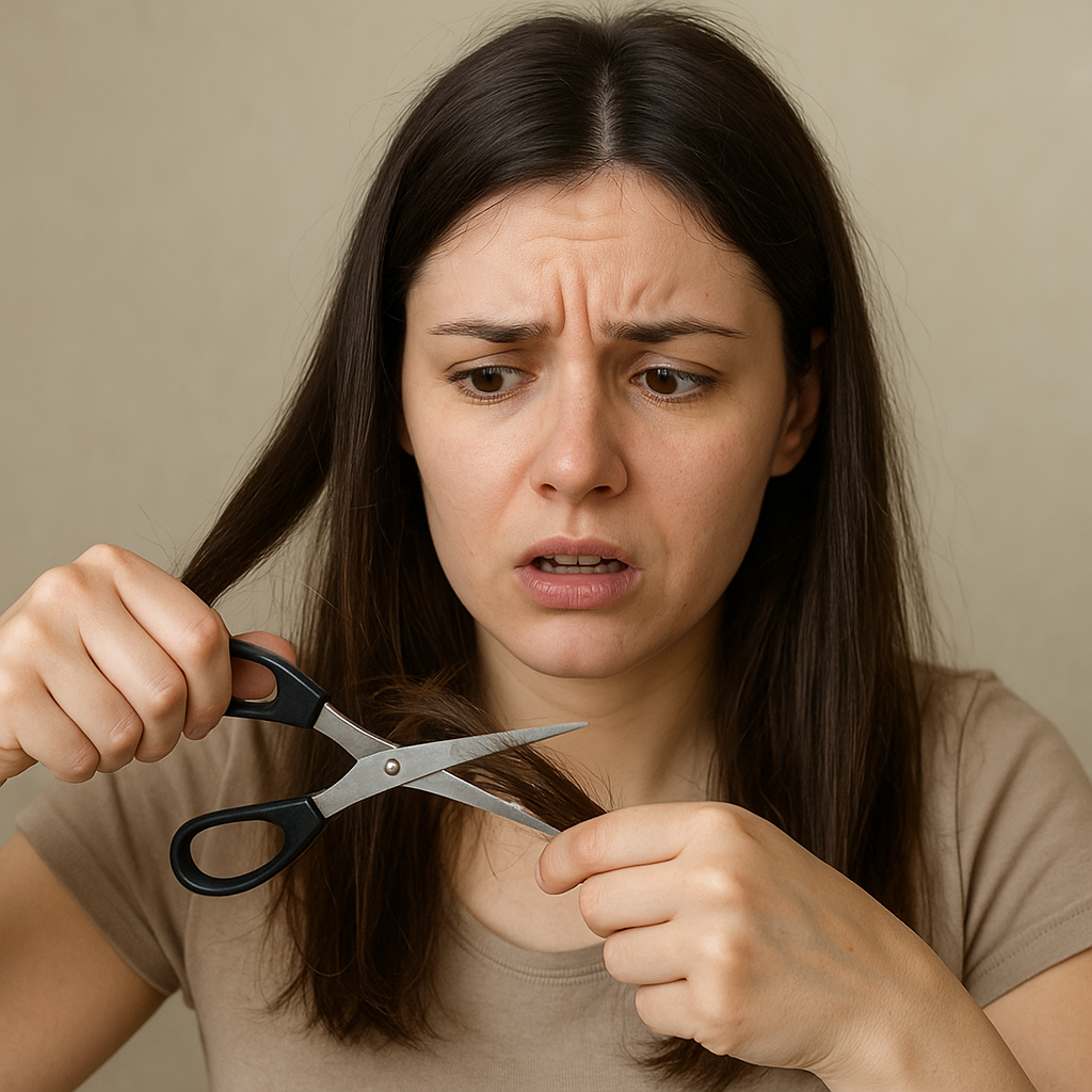 Najczęstsze błędy przy samodzielnym podcinaniu włosów