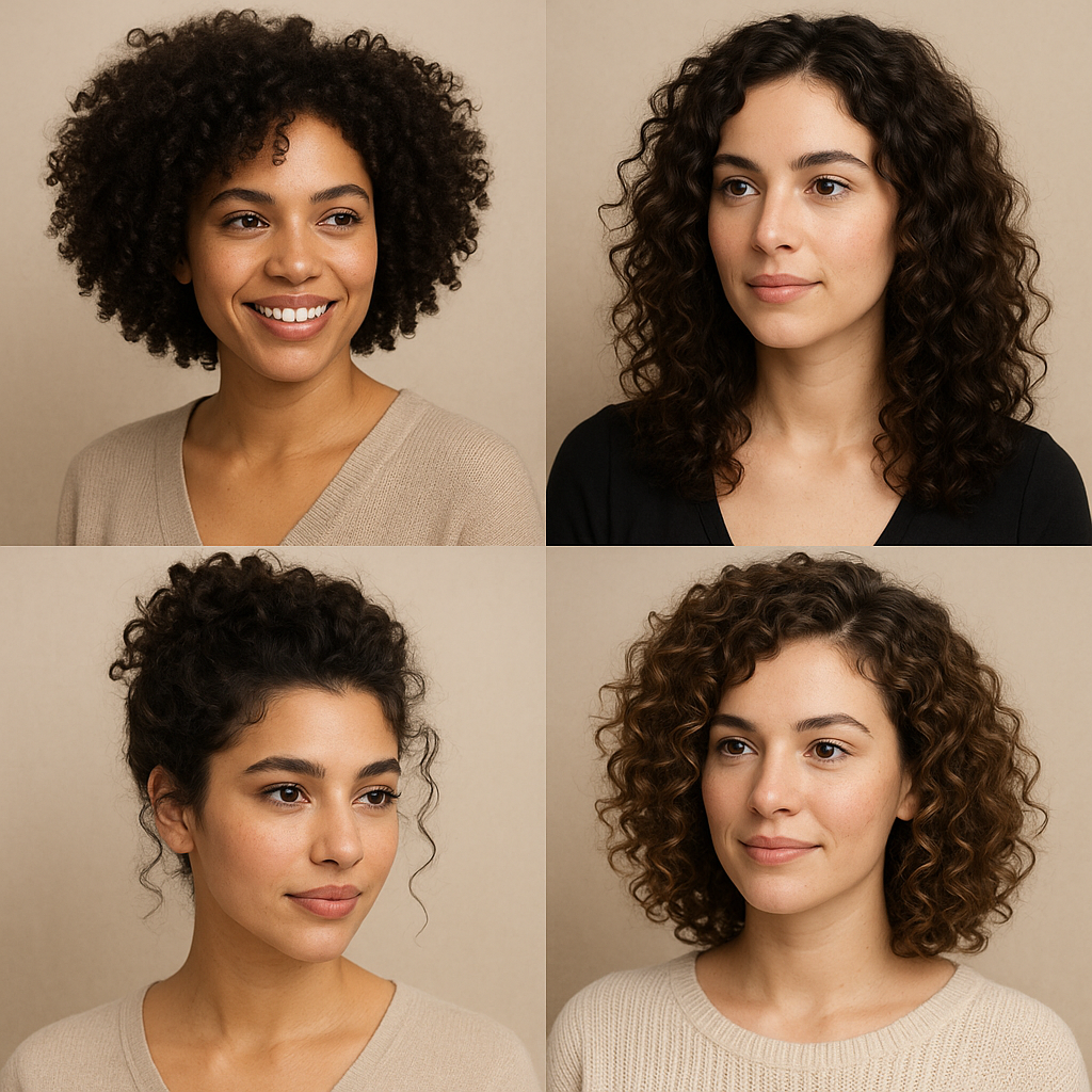 Jakie fryzury pasują do włosów kręconych