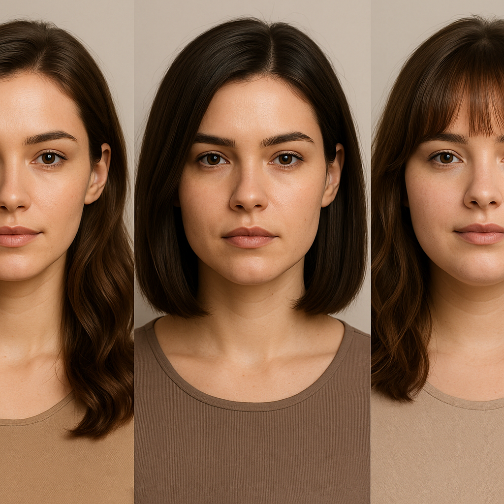 Jakie fryzury pasują do twarzy owalnej, kwadratowej i okrągłej