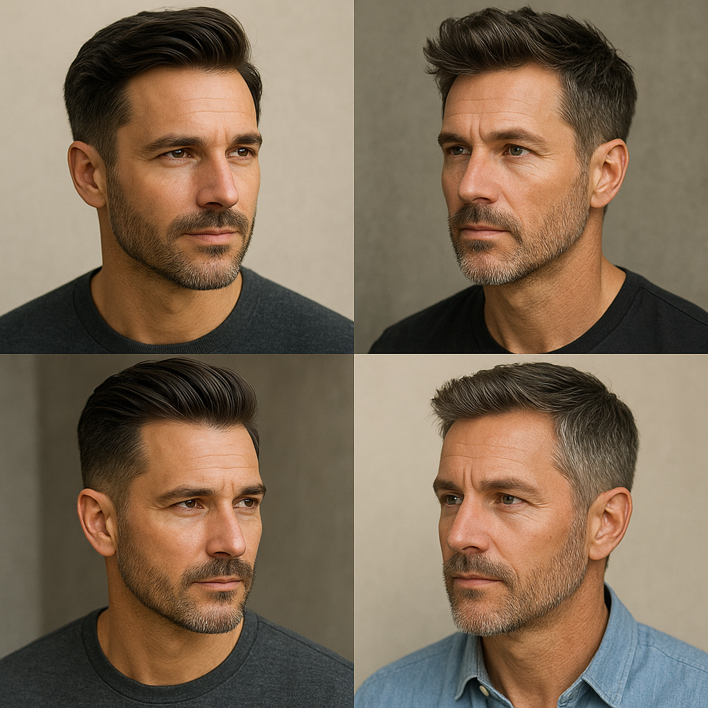 Jakie fryzury są modne wśród mężczyzn w wieku 30–50 lat