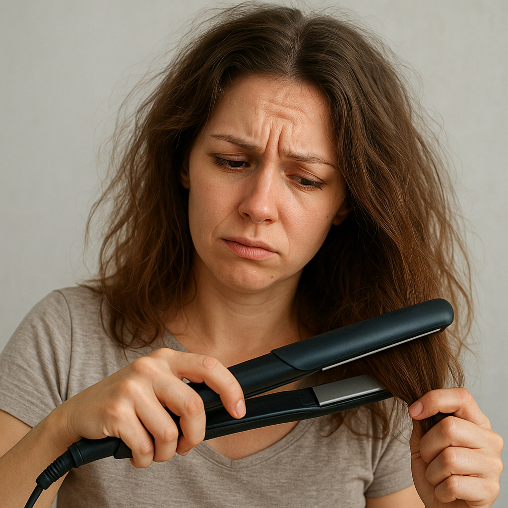 Jakie są najczęstsze błędy przy stylizacji włosów na gorąco