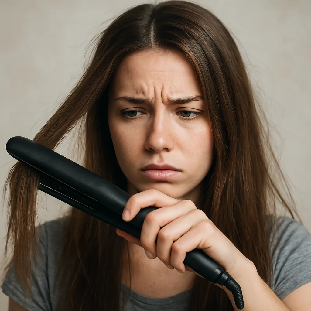 Najczęstsze błędy przy stylizacji włosów prostownicą